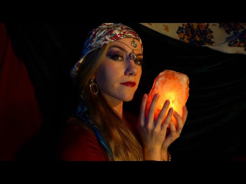 ASMR | The Fortune Teller's Secret 🔮 | Accent, Soft spoken, Tapping, Fantasy