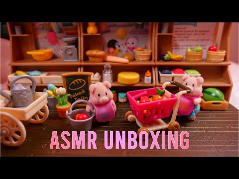 [ASMR UNBOXING] CUTE Miniature Collectibles - Mini Toys (Whispered, Tapping)