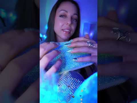 Glitter Wallet ASMR 🫠💙💤 #asmr #asmrsounds #asmrvideo