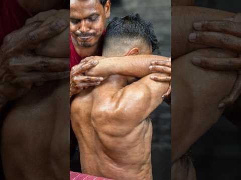 Most Intense Massage Ever - Indian Style  #shorts #asmr