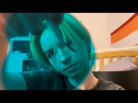 my first time trying ASMR! :D very chill lofi & random triggers (tapping, fabric, visual)