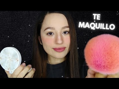 ASMR Español | TE MAQUILLO PARA AÑO NUEVO | ROLEPLAY