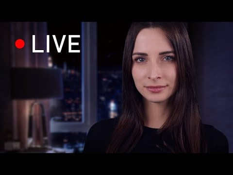 2,5 Stunden ASMR Livestream zum Einschlafen und Entspannen: Deutsch Flüstern und Trigger
