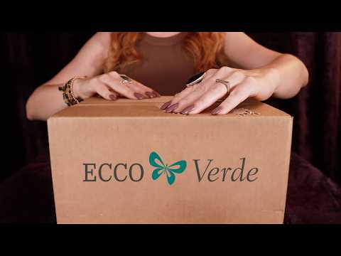 Unboxing ASMR 📦 Ecco Verde Beauty Haul 📦 Card, Packaging, Soft Spoken for Sleep