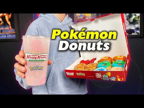 ASMR Pokémon Krispy Kreme Delivery 🍩 (Roleplay and Review)