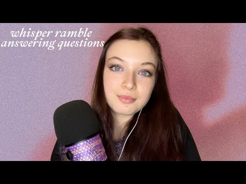 ASMR Whisper Ramble about University 🎓  my experience, advice