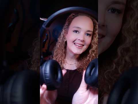 ASMR Binaural Hearing Test 🎧 Close Up Ear to Ear Relaxation #shorts