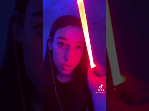 ASMR face tracing w/ light triggers