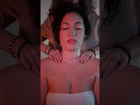 MASSAGGIO CIOCCOLATO a IMPASTO 💆🏻‍♀️ ASMR Persona Reale #massaggio #asmrmassage #relax #massage
