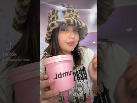 CRUMBL ASMR  | eating BANANA FOSTER layered creamy pudding eating sounds #crumblcookies #asmr