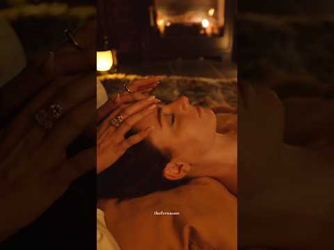 relaxing Christmas cottage asmr 😴🪵​⁠on @POVbyFernAsmr