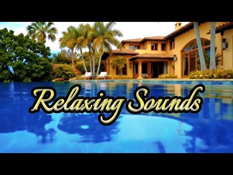 “Relaxing Water Sounds by the Serene Pool 🌊 | Soothing Sounds for Sleep, Study & Stress Relief”