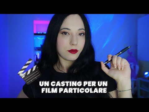 Partecipi al casting che ti renderà un attore particolare ASMR ROLEPLAY ANTIPATICO
