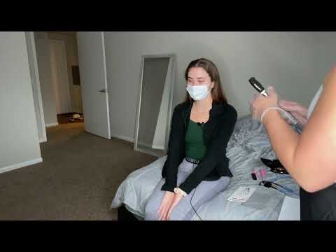ASMR Real Person Medical Exam- stethoscope sounds, soft speaking