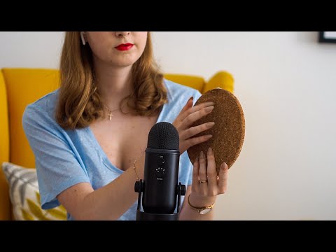 ASMR | Fast Tapping on Cork with long fake nails (no talking)