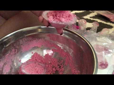 ASMR | making a bath bomb | soft-spoken, tapping, crinkles