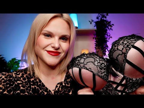 A Relaxing ASMR Lingerie Personal Shopper In 4K!