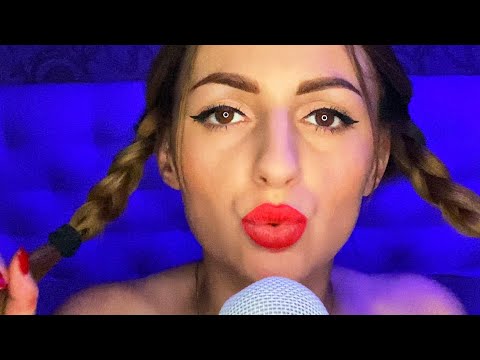 ASMR kiss 🤍 lick 💋 glass licking & Kisses 👅 multilayer ASMR