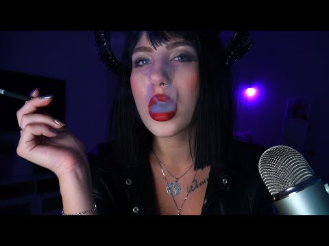 ASMR Succubus makes your dreams come true ~ Smoking ASMR ~ Personal attention