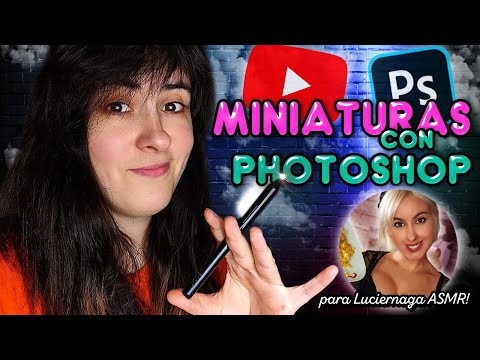 Haciendo MINIATURAS para Luciernaga ASMR con Photoshop #3 Soft Spoken ► ASMR Español | Zeiko