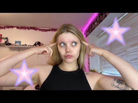 Asmr bleach my eyebrows with me 🤍✨