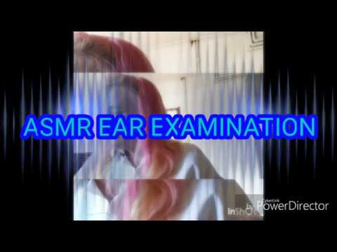 ASMR EAR EXAMINATION (sizzling sounds)