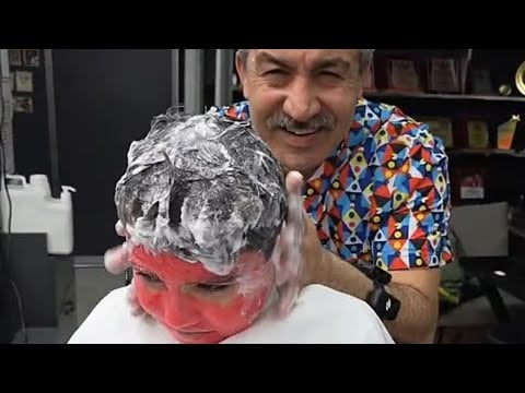 Deep Relax ASMR | Professional Haircut, Head Massage & Skincare | Live