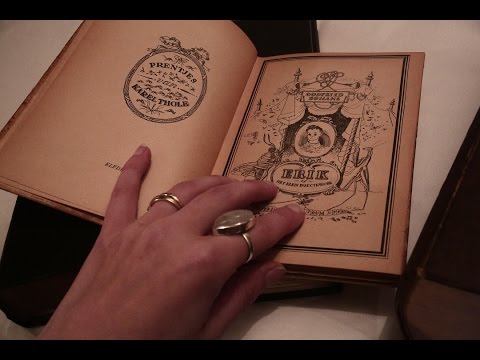 Soft Whispering & Page Flipping Through Old Books ~ ASMR & Sleep Video in Dutch