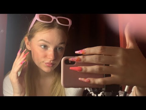 ASMR: CAMERA TAPPING📸💕 with long nails