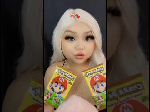 SUPER MARIO CHOCOLATE 🍄🍫🌱 #asmr #mukbang