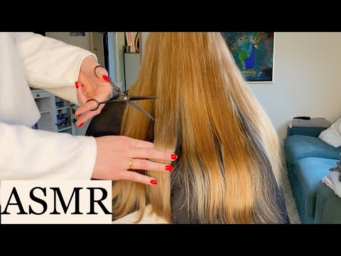 ASMR | PRETEND HAIRCUT, REAL TINGLES ✂️✨ (hair play, hair brushing, scissors, spraying, no talking)