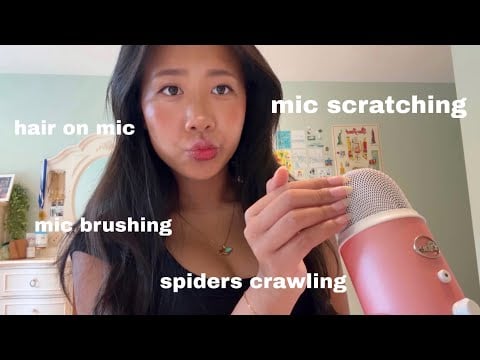 asmr // experimental mic triggers… 🌷