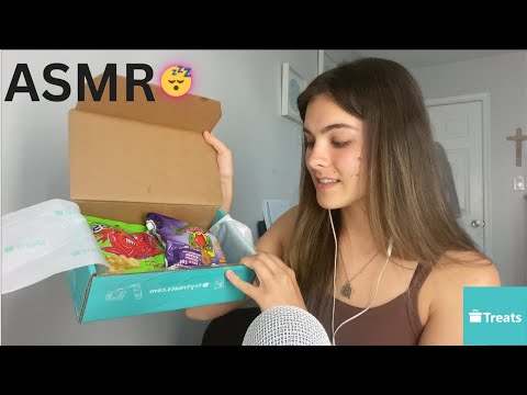 asmr eating international snacks from ireland 🇮🇪  (ft trytreats)