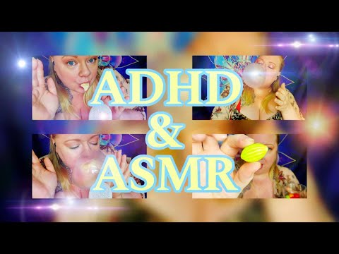 Can you detect 🧐 my ADHD in this bubblegum 🫧  video? [ASMR] (Soft speaking)