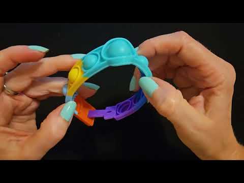 ASMR | Fidget Toys Show & Tell w/Crinkles (Whisper)