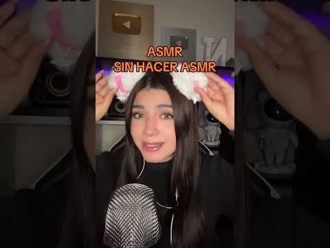 ASMR   Sin hacer ASMR ⧸⧸ Sígueme para más contenido ❤️ #inaudibles #susurros #asmr #asmrsounds