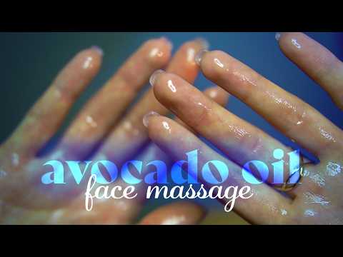 ASMR ~ Avocado Oil Face Massage ~ Tucking You to Sleep, Layered Sounds, Personal Attention, Skincare