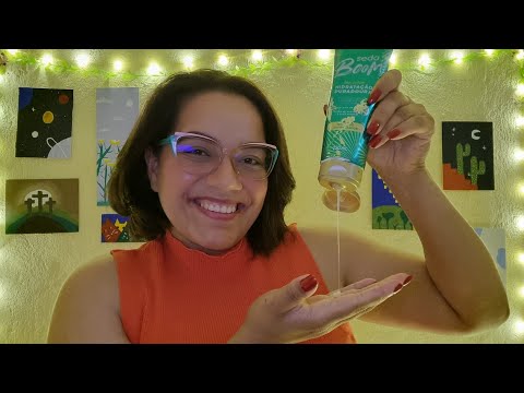 ASMR CUIDANDO DO SEU CABELO 😍🩷