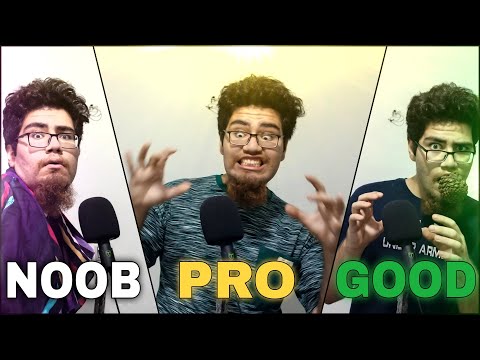 ASMR NOOB VS PRO VS GOOD ASMRARTIST