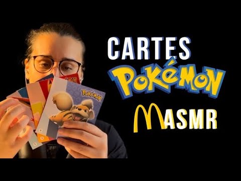 ASMR FR I OUVERTURE BOOSTER POKÉMON MACDO 🤩
