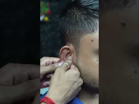 Indian Barber ASMR Head & Shoulder Journey | Soft Strokes & Tingles for Deep Relaxation #shorts