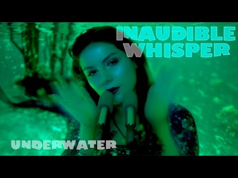 ASMR Mermaid Inaudible Whisper 💎 Underwater Sounds