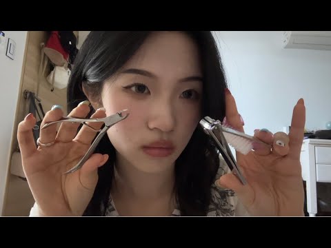 네일 기초관리 asmr Basic nail care