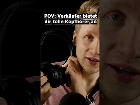 ASMR - POV: Verkäufer bietet dir tolle Kopfhörer an! #asmr #shorts #roleplay #deutscheasmr