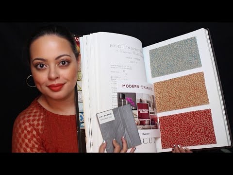 ASMR - Interior Designer Consultation RP - Paint, Wallpaper & Wood Samples (WHISPERED)