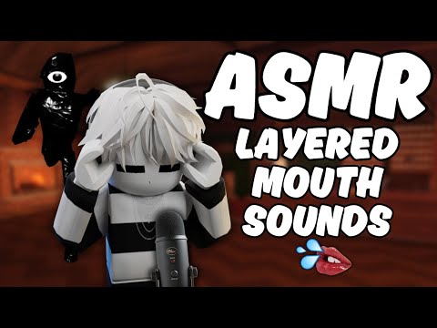 Roblox ASMR ~ Doors! INTENSE layered mouth sounds 👄💦