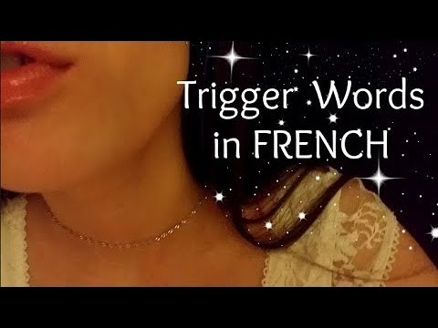 ♡ASMR Trigger Words in FRENCH FRANÇAIS ♥ [RECOVERED VIDEO]