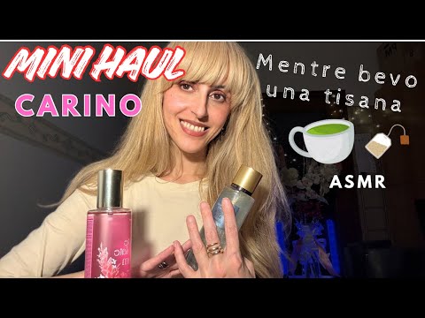 MINI HAUL CARINO🛍️ - CHIACCHIERE & TISANA🍵🌿 Marzia asmr🩷