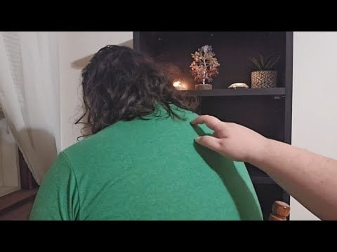 🕯 ASMR Nostalgic Childhood Back Tracing & Games + Back Scratching 🕯