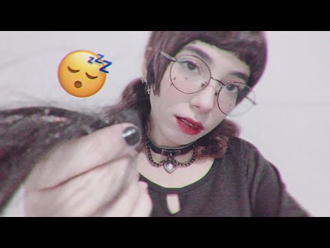 ASMR MASSAGEM NO SEU COURO CABELUDO E PENTEANDO SEU CABELO DE VERDADE | ATENÇÃO PESSOAL